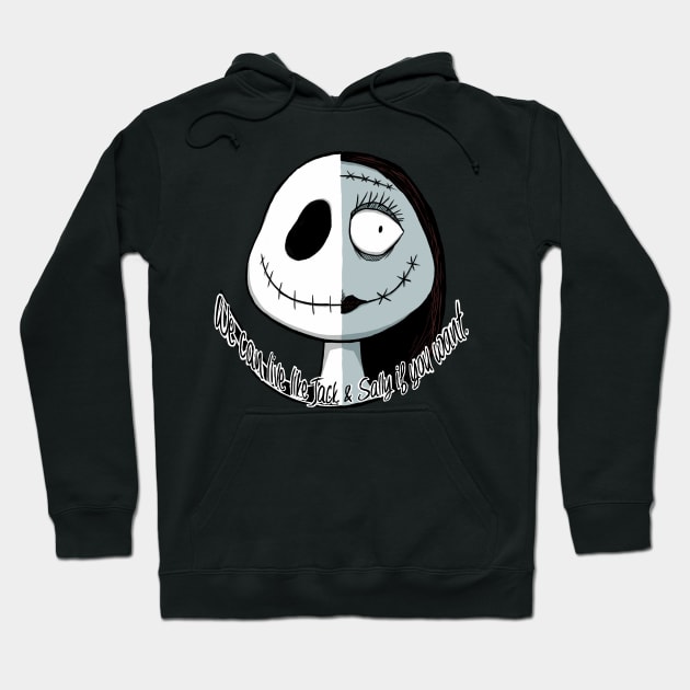 Jack & Sally Hoodie by MEWETT